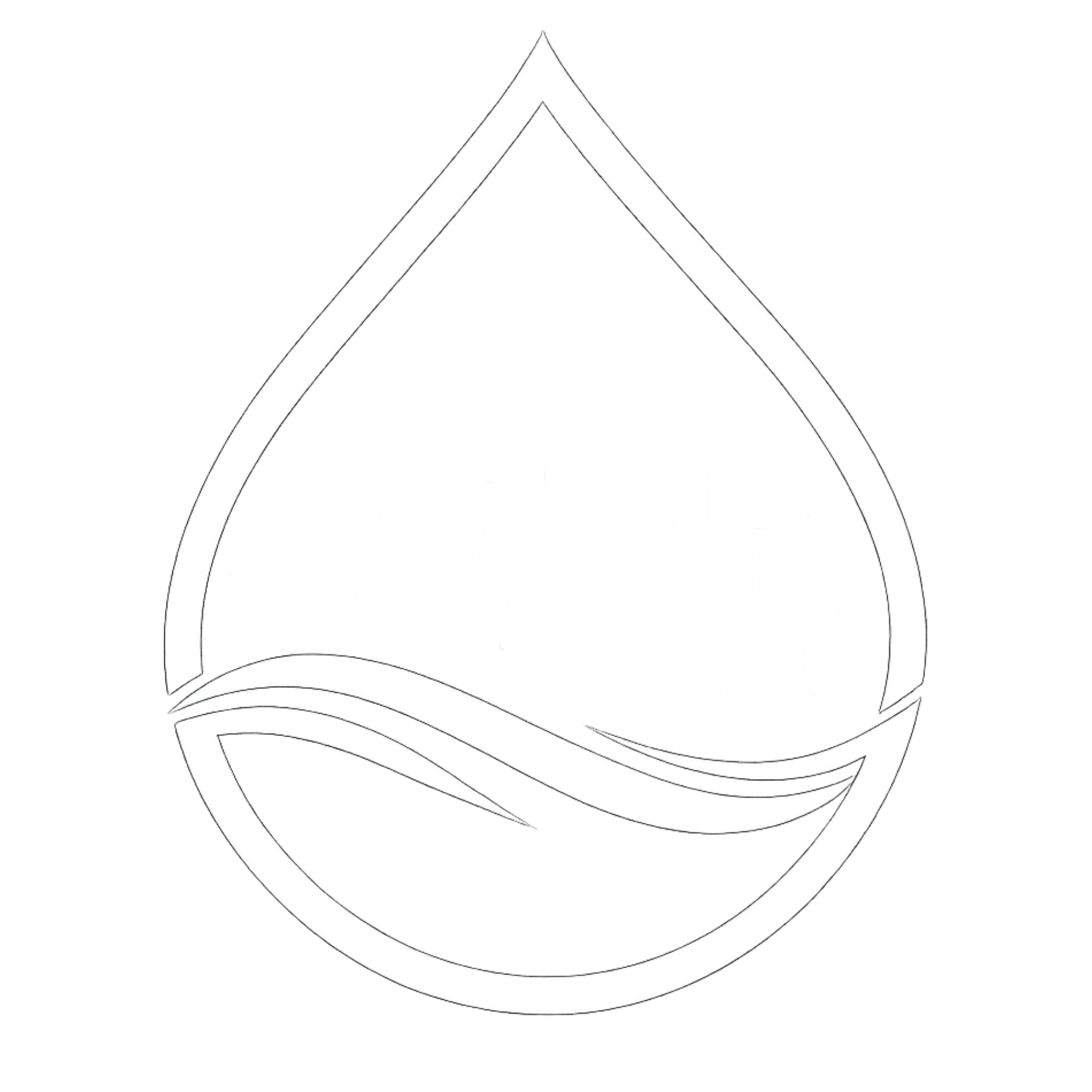 Klean Farm_White Logo