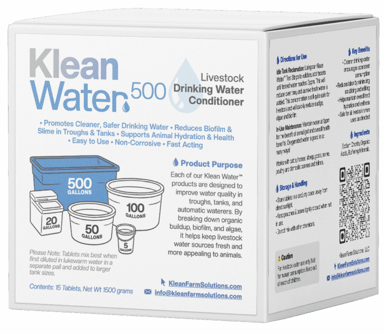 Klean Water 500 Box Mockup