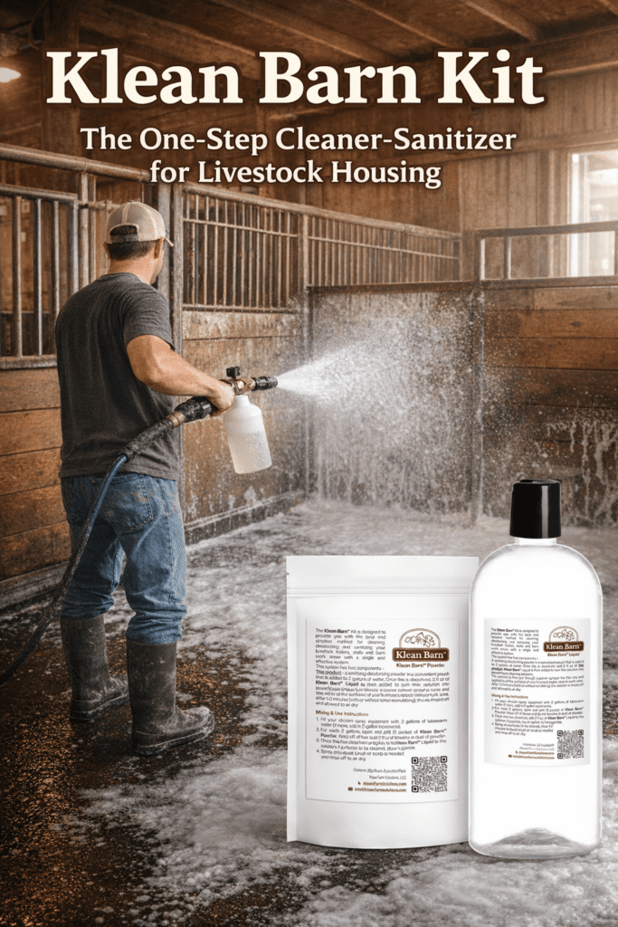 Klean Barn Kit - 8 Pouch-Powder/32oz Liquid