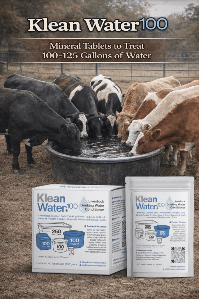 Klean Water 100 - 10 Tablets/Pouch, 40 Tablets/Box