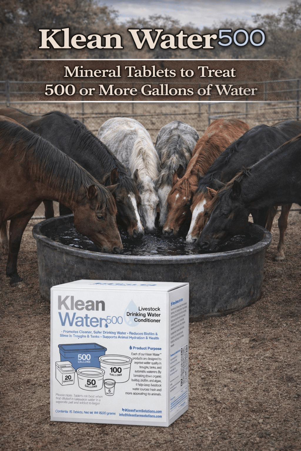 Klean Water 500 Store Panel
