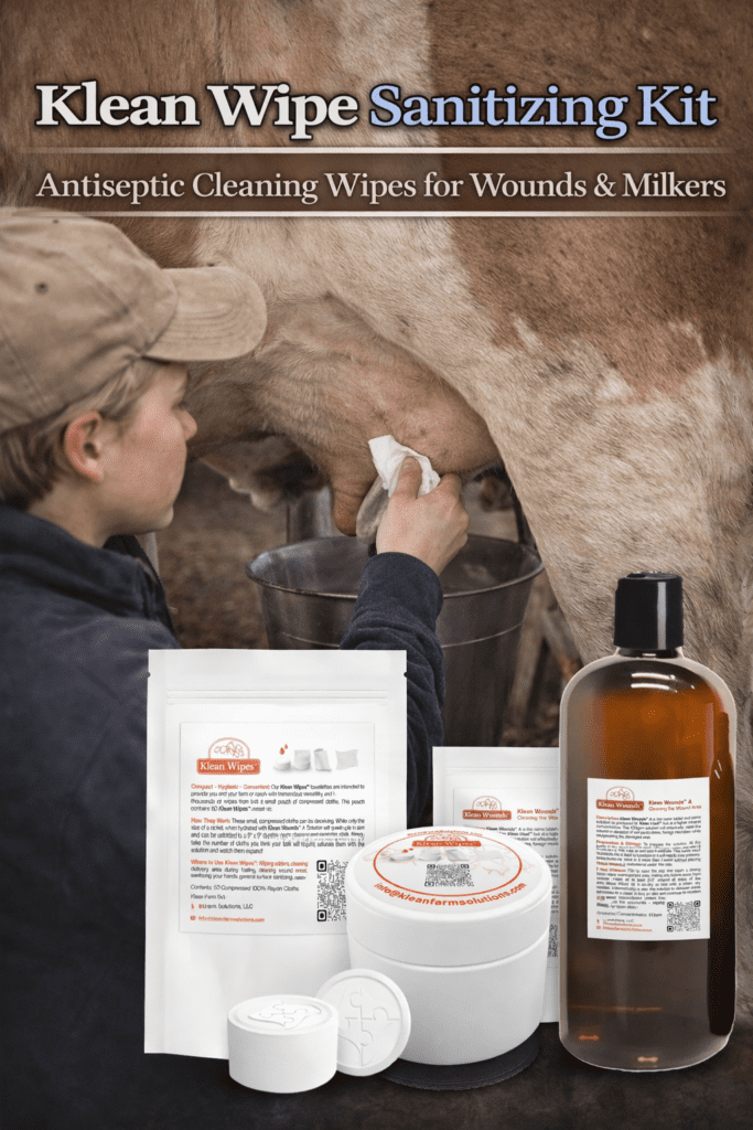 Klean Wiper Sanitizing Wipes Kit