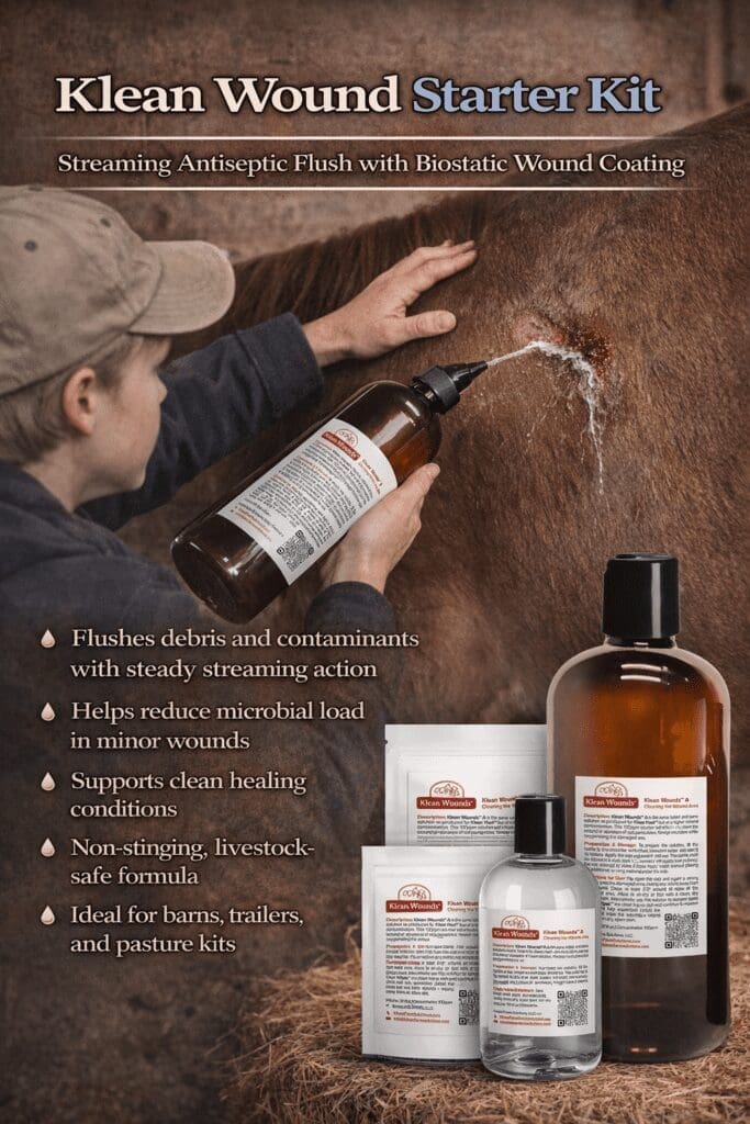 Klean Wound Kit - Clean & Coat, 4 Components