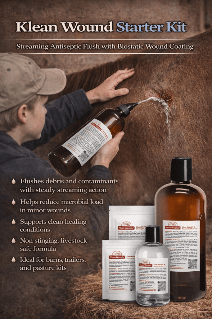 Klean Wound Kit - Clean & Coat, 4 Components