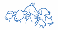 Blue Outline Animals_blue outline_png