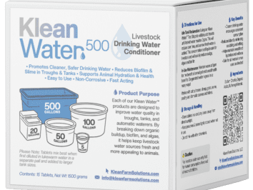 Klean Water 500 Box Mockup